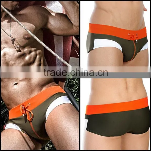 2015 Hot Sale Sexy High Quality Swimwear Men and Swim Wear for Men or Sexy Teenage Swimwear With Low Prices photo-4