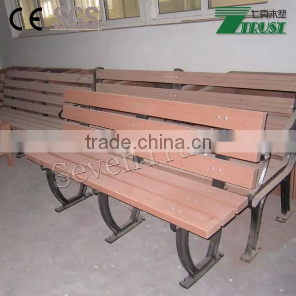 Outdoor Wood Plastic Composite Bench, Waterproof Composite Bench photo-4