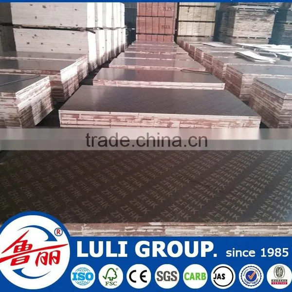 18mm Film Faced Shuttering Plywood With Hardwood Core and Two Time Hot Press photo-3