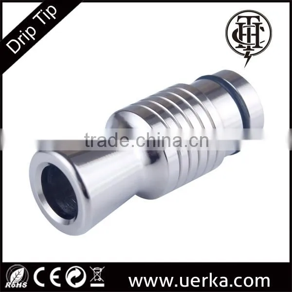 Atomizer Ceramic Coil e Cigarette TA-005 THC Titanium Alloy Tank Replaceable Drip Tip photo-2