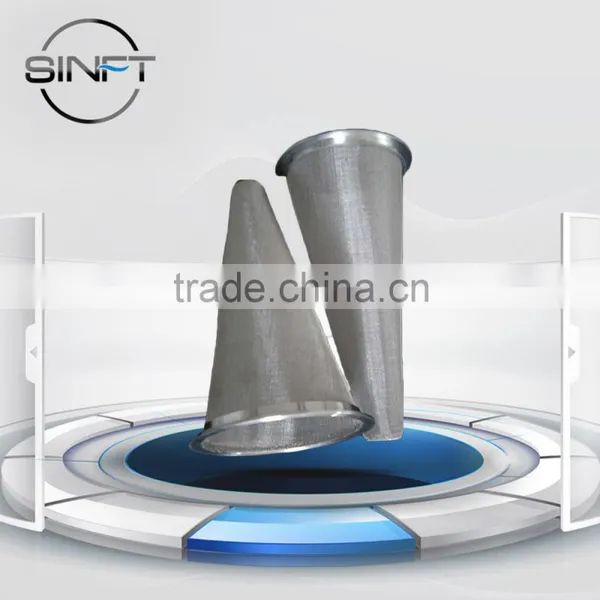 Stainless Steel Wire Mesh Cone Strainer photo-2