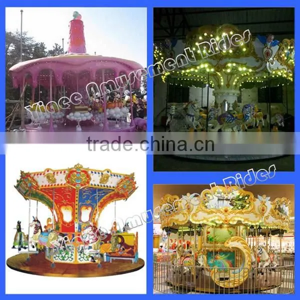 Fun Fair Ride for Sale 16 Seats Carousel photo-5