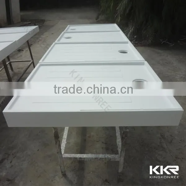 Shenzhen Kkr Hot Selling Solid Surface Shower Tray for Sale photo-2