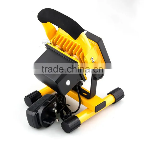 10W LED Outdoor Emergency Portable Rechargeable Flood Light Working Lamp photo-2