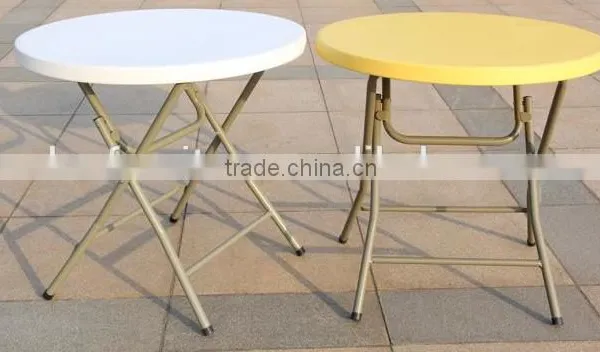 80cm Small Round Plastic Folding Table photo-4