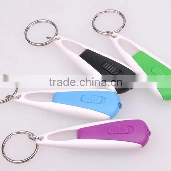 Wholesale Mini Colorful Light LED Keychain And Gift Items Factory photo-3