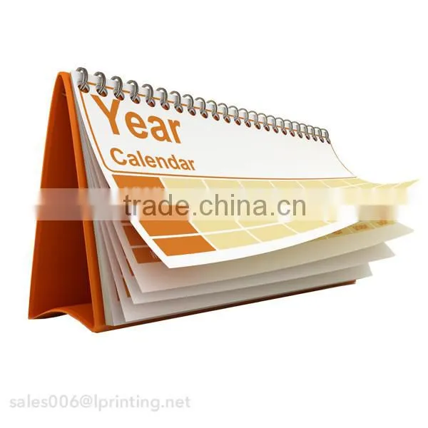 Custom Spiral Bound Desk Calendar Printing photo-2