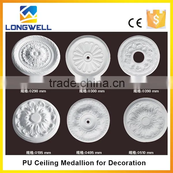 Polyurethane Foam Ceiling Decoration Gold Cornice Quality Choice photo-5