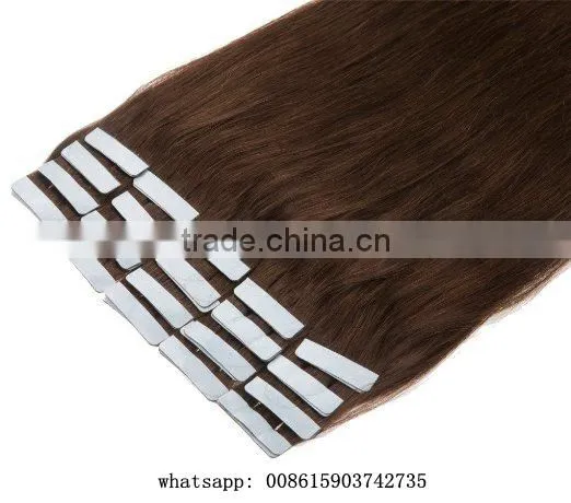 20 Inch Color 613 Light Blonde Tape in Human Hair Extensions photo-5