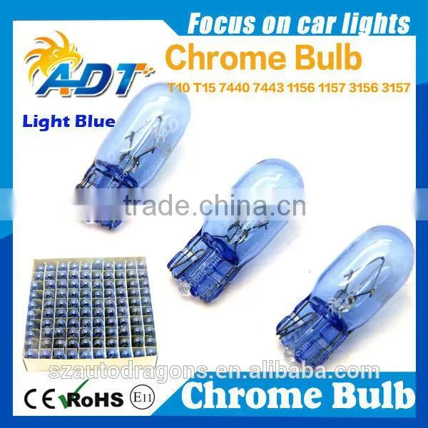 Hot Deals High Quality T10 Chrome Bulbs Light Blue Used Auto Parts