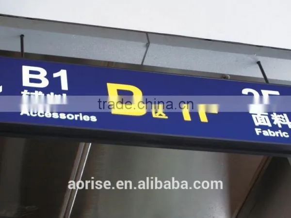Double-sided Entrance, Exit Aluminum LED Lightbox photo-4