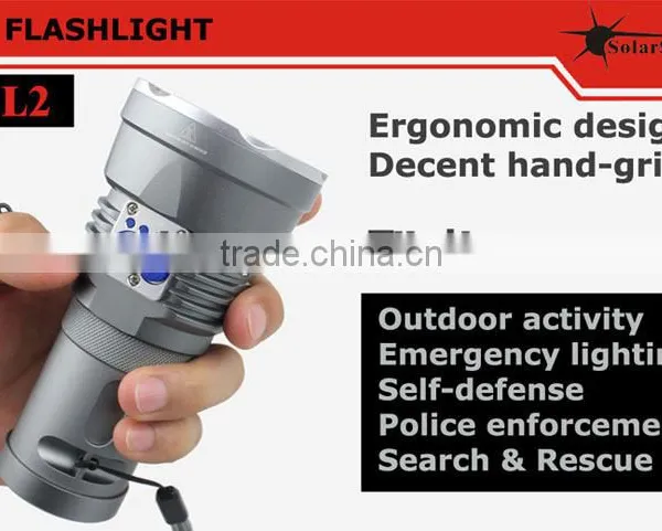 Solarstorm L2 5led Flashlight XML U2 2800lm Shenzhen Flashlight photo-6