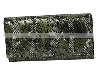2015 New Style Leather Women Wallet ,trendy Women Shopping Wallet