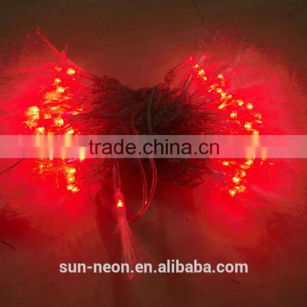 Safety Colors Changeable Hight Quality Led Fiber Optic Light String In/outdoor Decoration photo-4