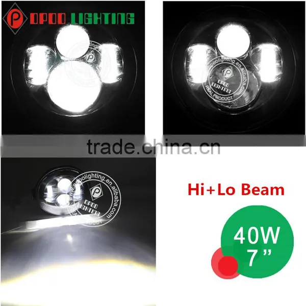 DOT 7 Inch Led Headlight, 60w 7 Inch Led Headlight for Jeep jk photo-4