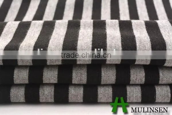 Knitting Roma Fabric Yarn Dyed Stripe Wholesal Cheap Man Shirting Fabric photo-2