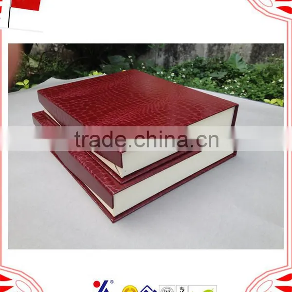 Leather Book Shape Special Packing Gift Box