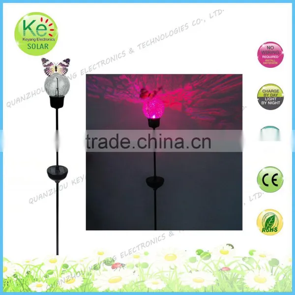 Butterfly Solar Light Power Street Garden Lighting