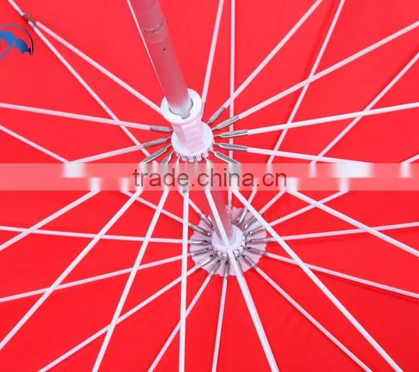 Red Custom Shape Wedding Heart Shape Umbrella photo-4