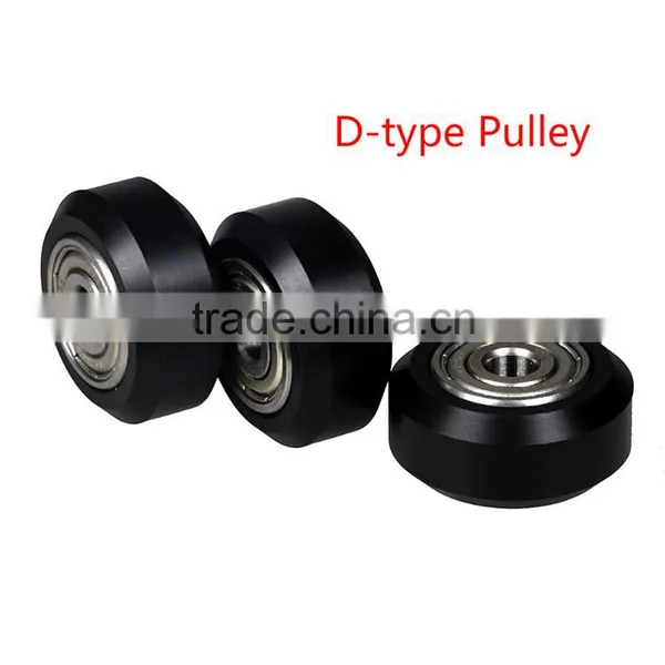 Createbot D-type Pulley Openbuilds Small Plastic Wheel With 625ZZ Bearings Passive Round Pulley Print 3D