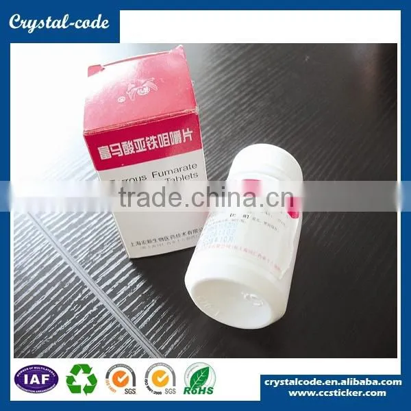 Self Adhesive Material Medical Pill Bottle Label photo-3