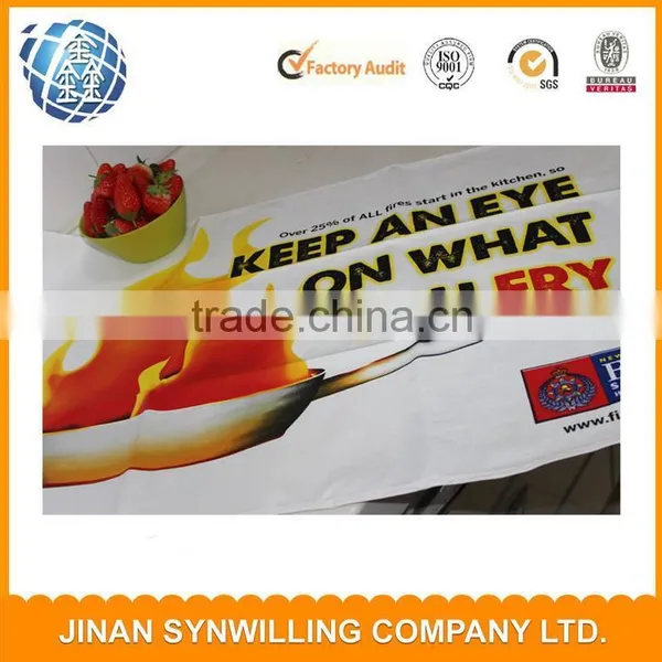 LOGO Printed 100% Cotton Twill Tea Towel Kitchen Towel photo-2