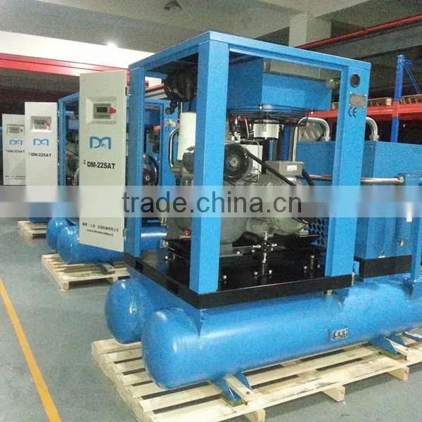 Venezuela 22kw 37kw Electric Industrial Screw Air Compressor With Air Dryer photo-4