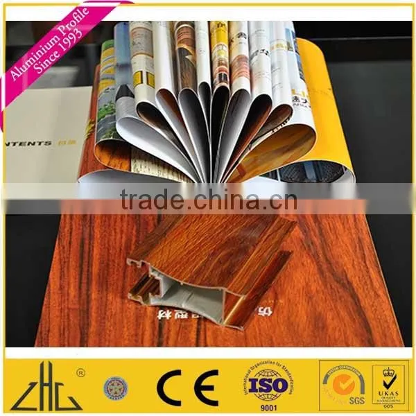 Wow!! Anodized Finish Aluminium Industrial Extrusion Profile Aluminium Price per Kg, Wood Color Aluminium Profile for Wardrobe photo-3