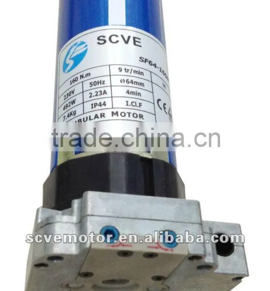 Tubular Motor 64mm With Manual for Rolling Shutters SF64M