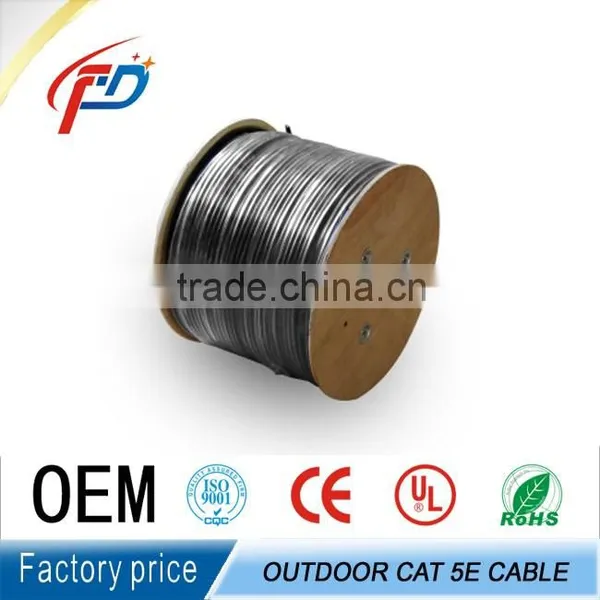Outdoor FTP Cat5 Lan Cable With Aluminum Tape Shield photo-5
