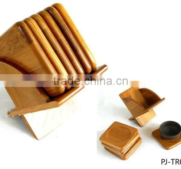 Wooden Coaster Set