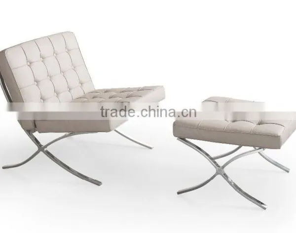 Barcelona Lifstyle Sofa Chair With High Quality Leather 2670# photo-2