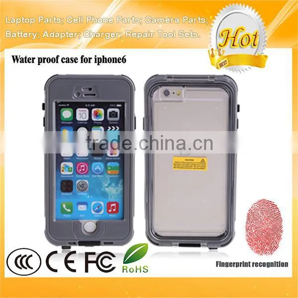 Dirtproof Shockproof Waterproof Cell Phone Case for IPhone 6 Fingerprint Access Case photo-3