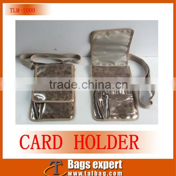 Delicate Card Holders With Nylon Webbing Handles for Children