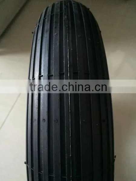 Hot Pnumatic Tyre Wheelbarrow Tyre 400x100 photo-3