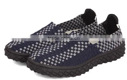Beautiful Multi Color Handmade Elastic Woven Shoes,casual Shoes photo-5