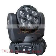 7pcs*12w Mini Led Moving Head Lights Rgbw Stage Lighting photo-2