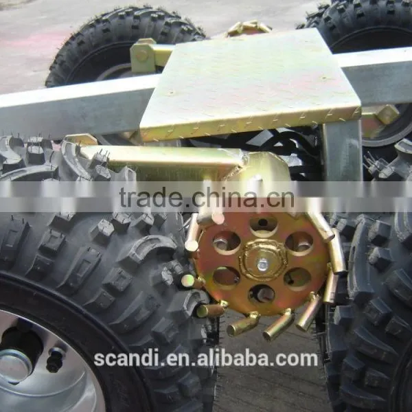 Professional Trailer Manufacturer 350 ATV Timber Trailer CE Certificate photo-3