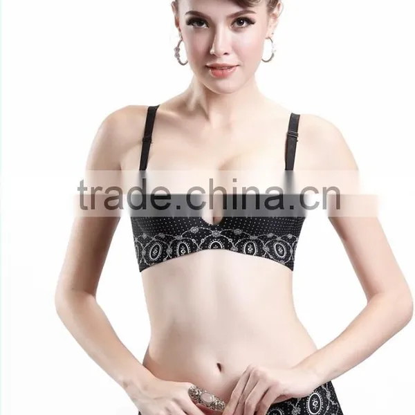 Special Work Craft Printing Bra and Panties Set photo-3