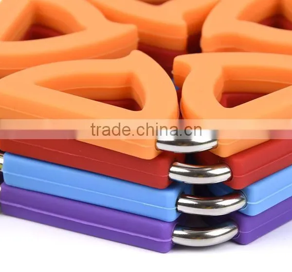 Kitchen Accessories Placemats Transformable Expandable Silicone Trivet Mat photo-5