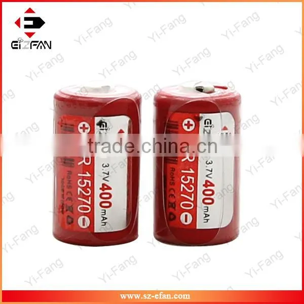 Battery Manufacturer EFAN 15270 400mAh 3.7V Recharge Battery
