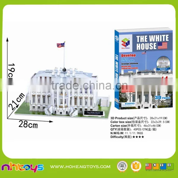 Toy 3D Famous Building 3D Puzzle Building