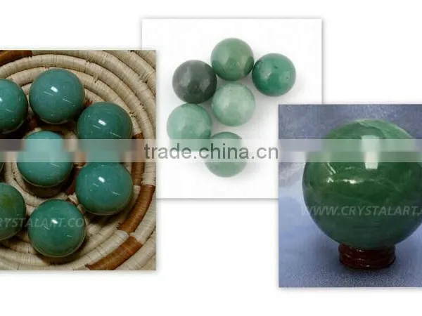 Green Aventurine Spheres