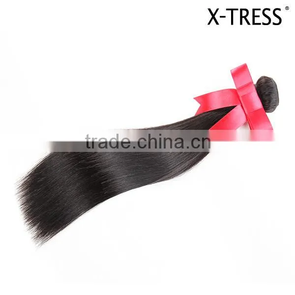 Silk Straight Hair Weaving Cheap 100% Virgin Brazilian Human Hair Extension