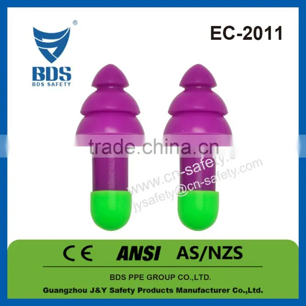 2015 Wholesale Swimming CE ANSI AS/NZS Certification Protective Silicone Aqua Ear Plugs photo-2