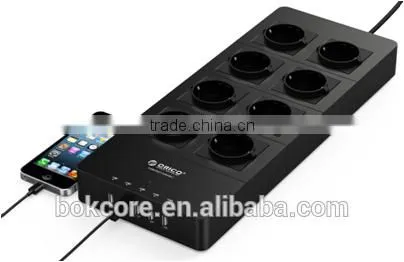 6 Gang EU Power Strip With CE/ROSH photo-3