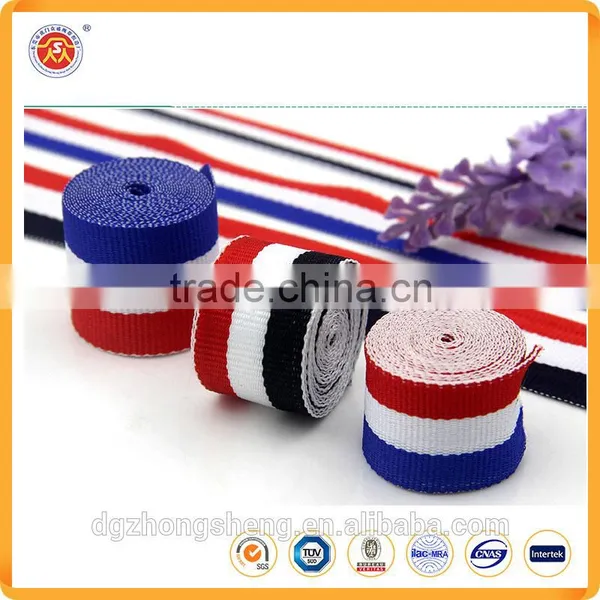 2016 Custom Design Logo High Quality Knitted Elsatic Webbing