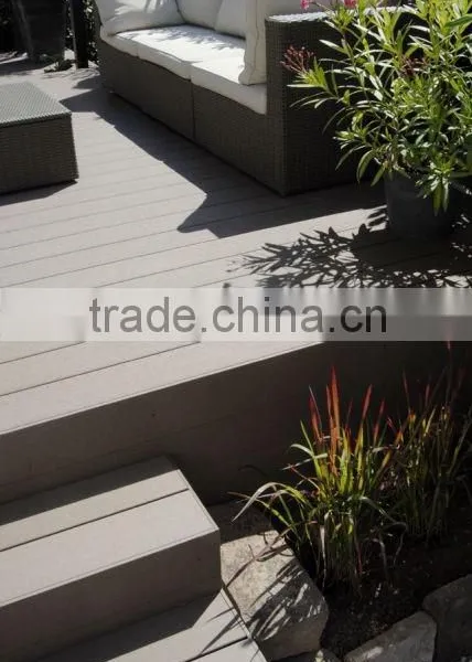 2015 Outdoor Composite Hollow WPC Flooring 150x25mm With CE photo-5