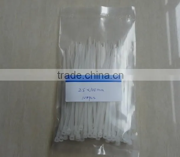 Garden Ties,Garden Use,Plastic,Natural & Black,100 Pack,Made In China photo-4