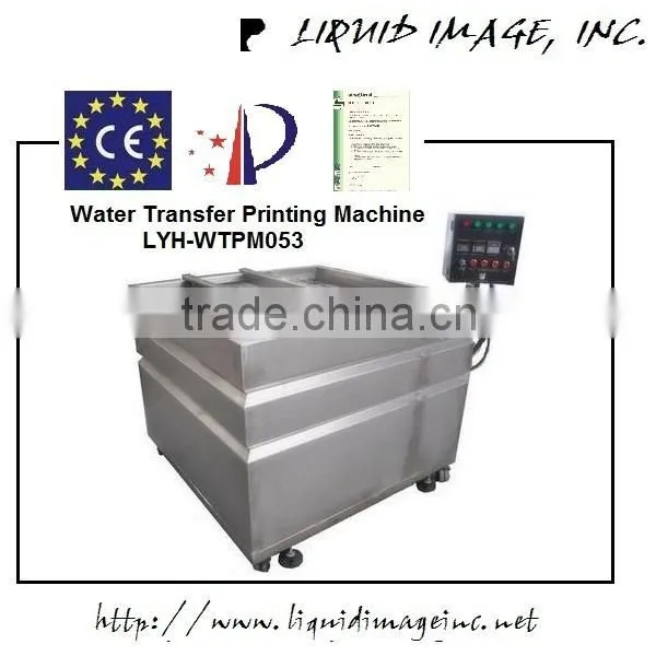 CE Square Shape Hydrographic Printing Machine NO. LYH-WTPM053 Stainless Steel Liquid Image photo-2